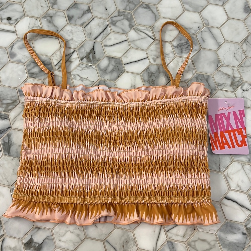New with tags kortni jeane bandeau swim top
